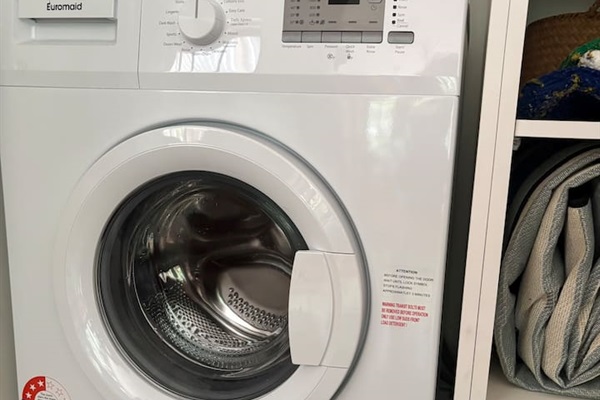 Washing machine in Main Kitchen Area 