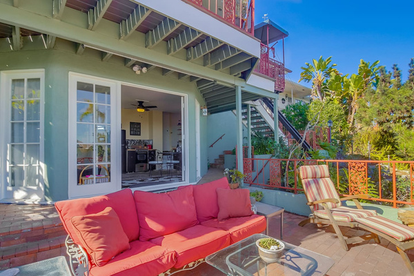 Your private entrance is right off your private deck