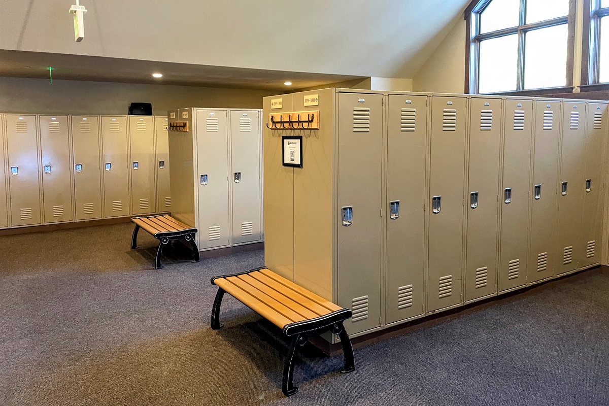 Ski Locker room