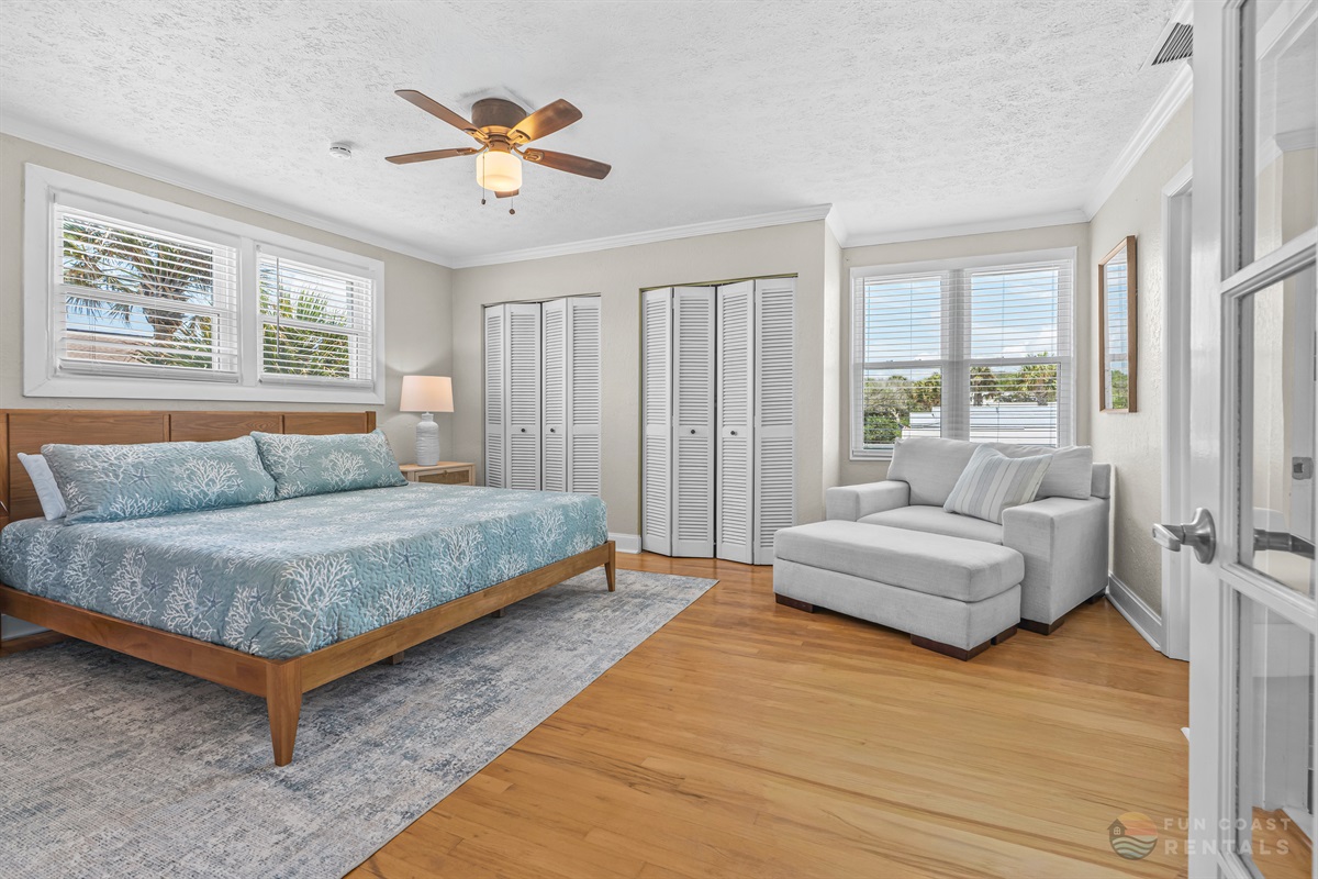 Roomy Master Bedroom suite!