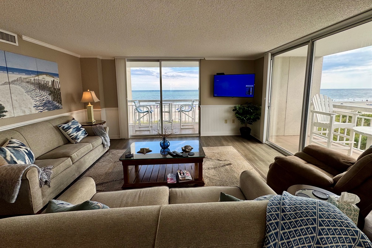 Living Room with Sleeper Sofa