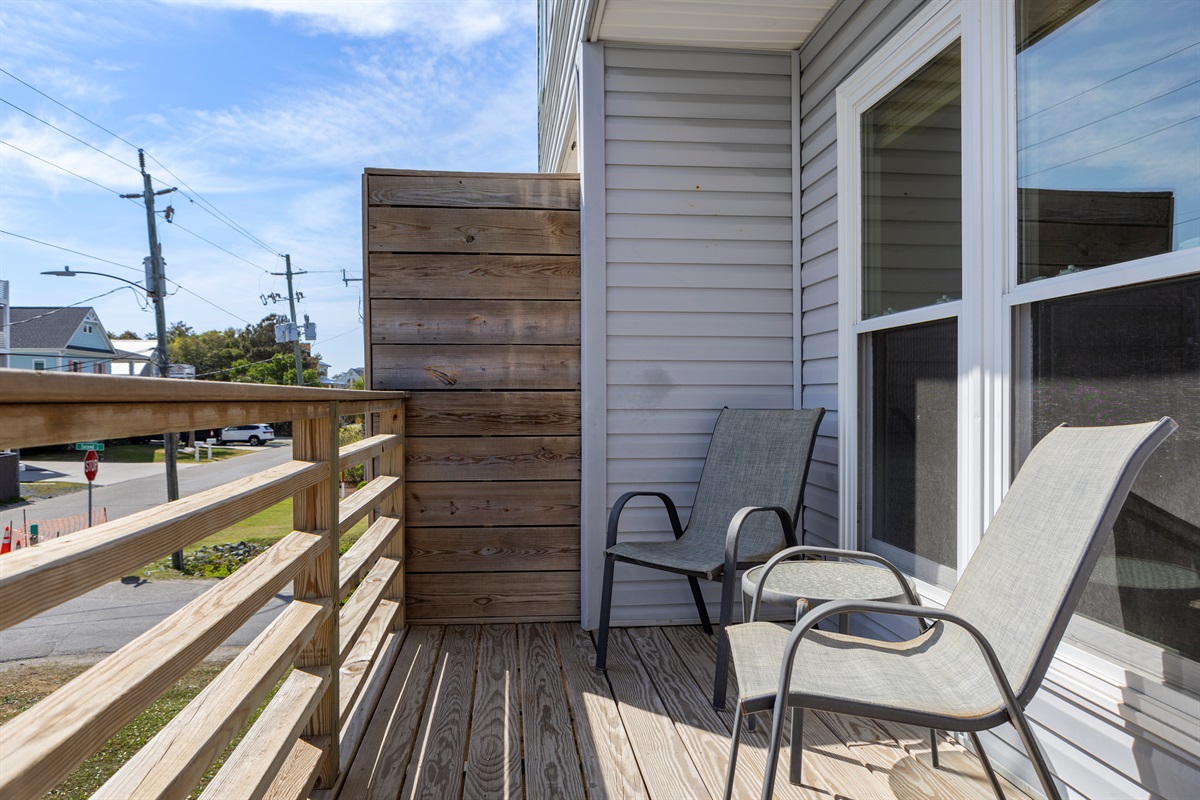 Enjoy your favorite sips from the balcony