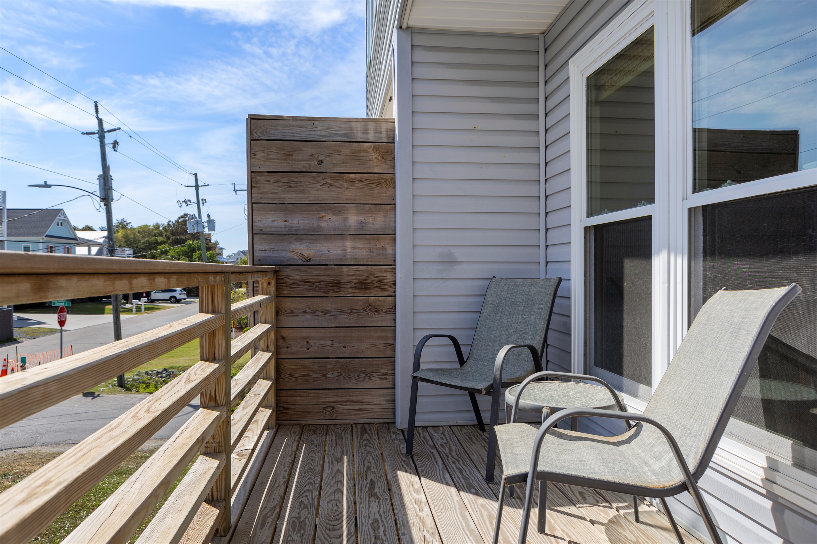 Enjoy your favorite sips from the balcony