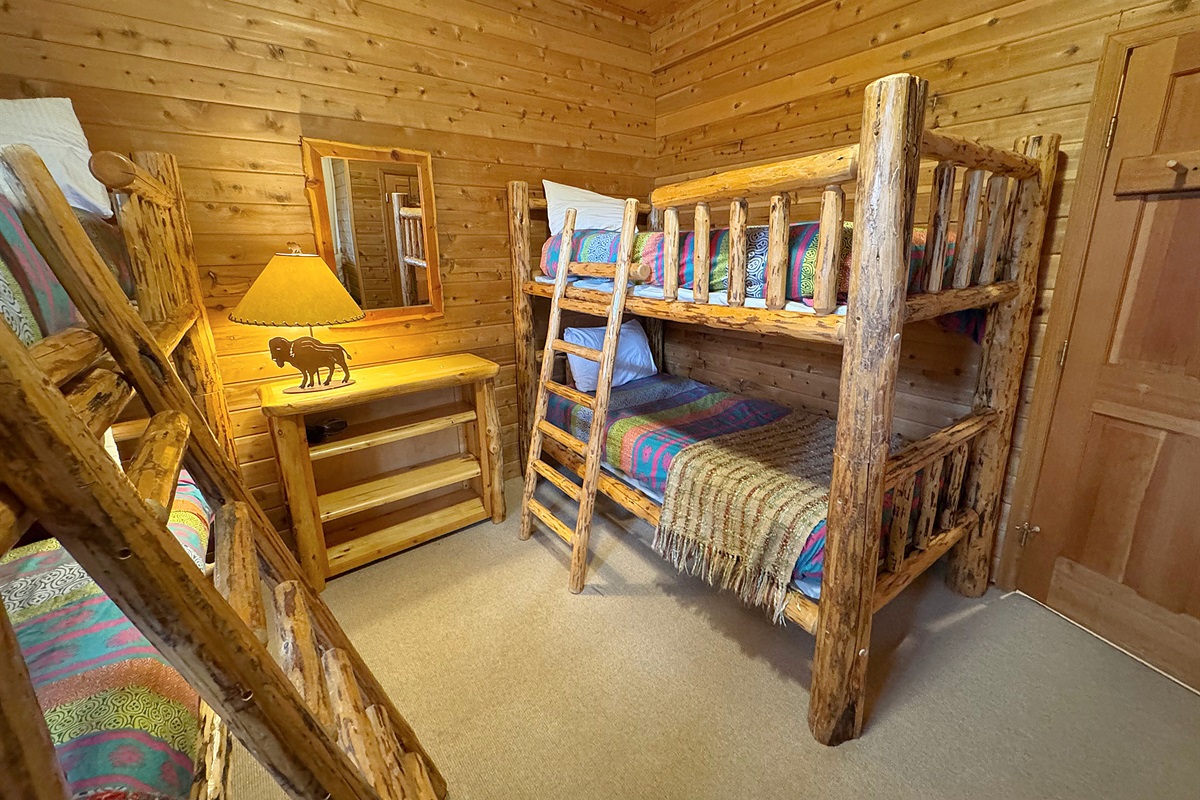 Twin bunk bedroom #4 on lower level