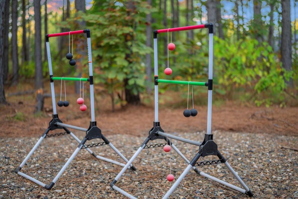 🎯 Backyard fun among the pines