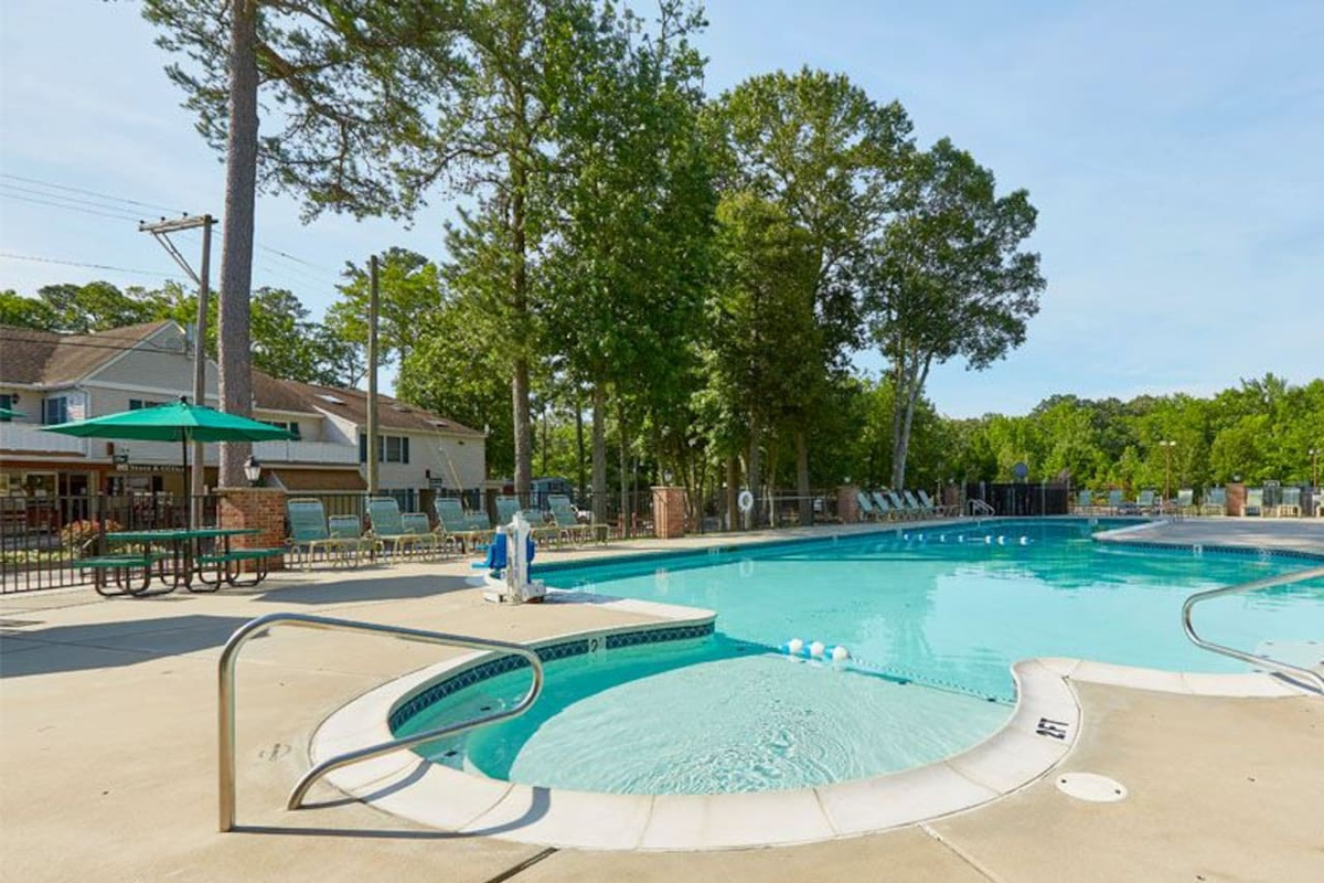 Heated pool available seasonally. 