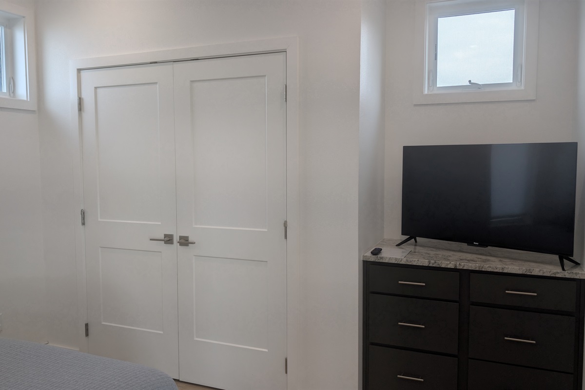 TV in Primary Bedroom