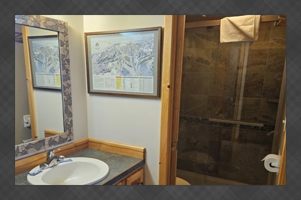Bathroom area