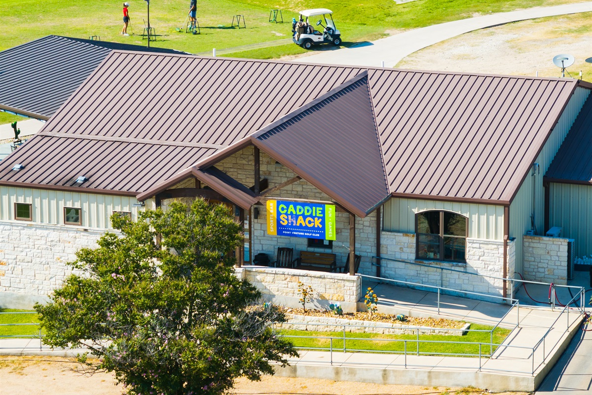 Family-friendly sports bar located at the Point Venture Golf Course. Enjoy the driving range, 9-hole course, and live music on weekends.