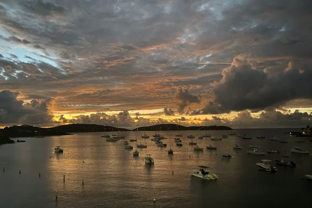 Unforgettable sunsets paint the sky just beyond your balcony.
