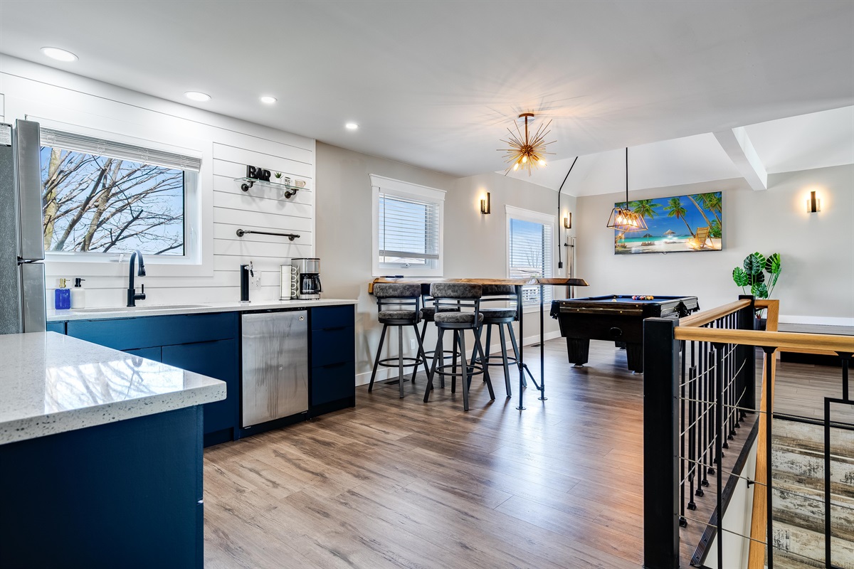 Integrated appliances and minimalist organization