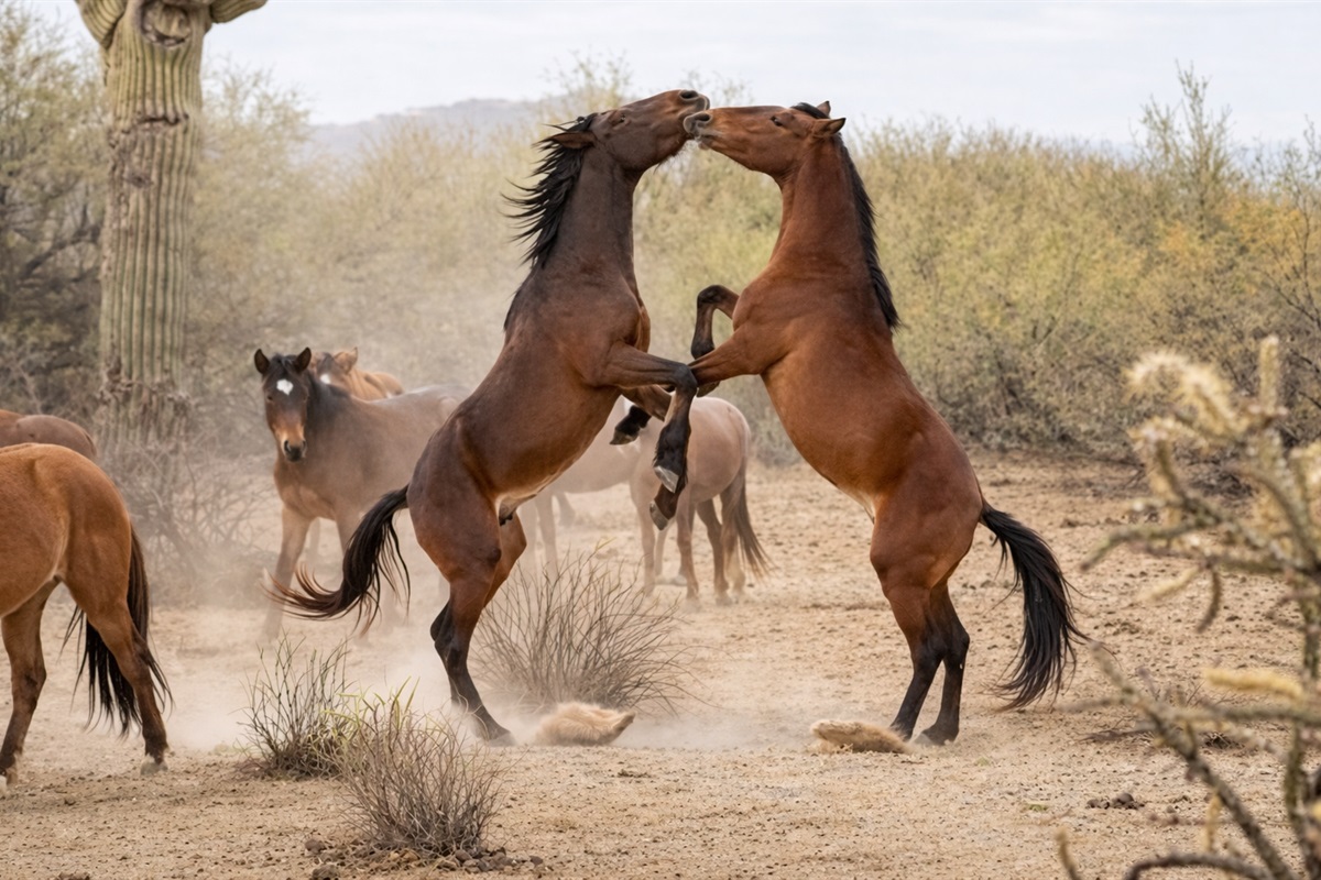 Visit the wild horses, bringing raw desert beauty and untamed Arizona magic to your stay.