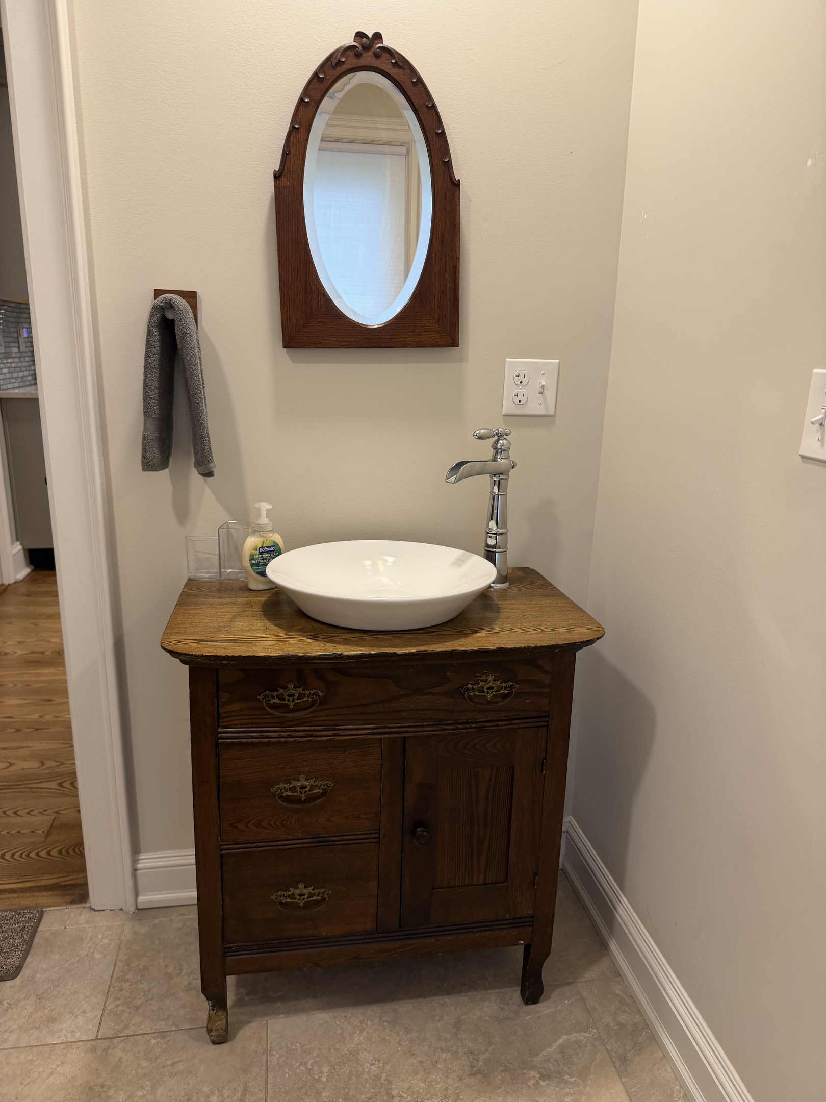 1st floor bathroom with shower and washer/dryer