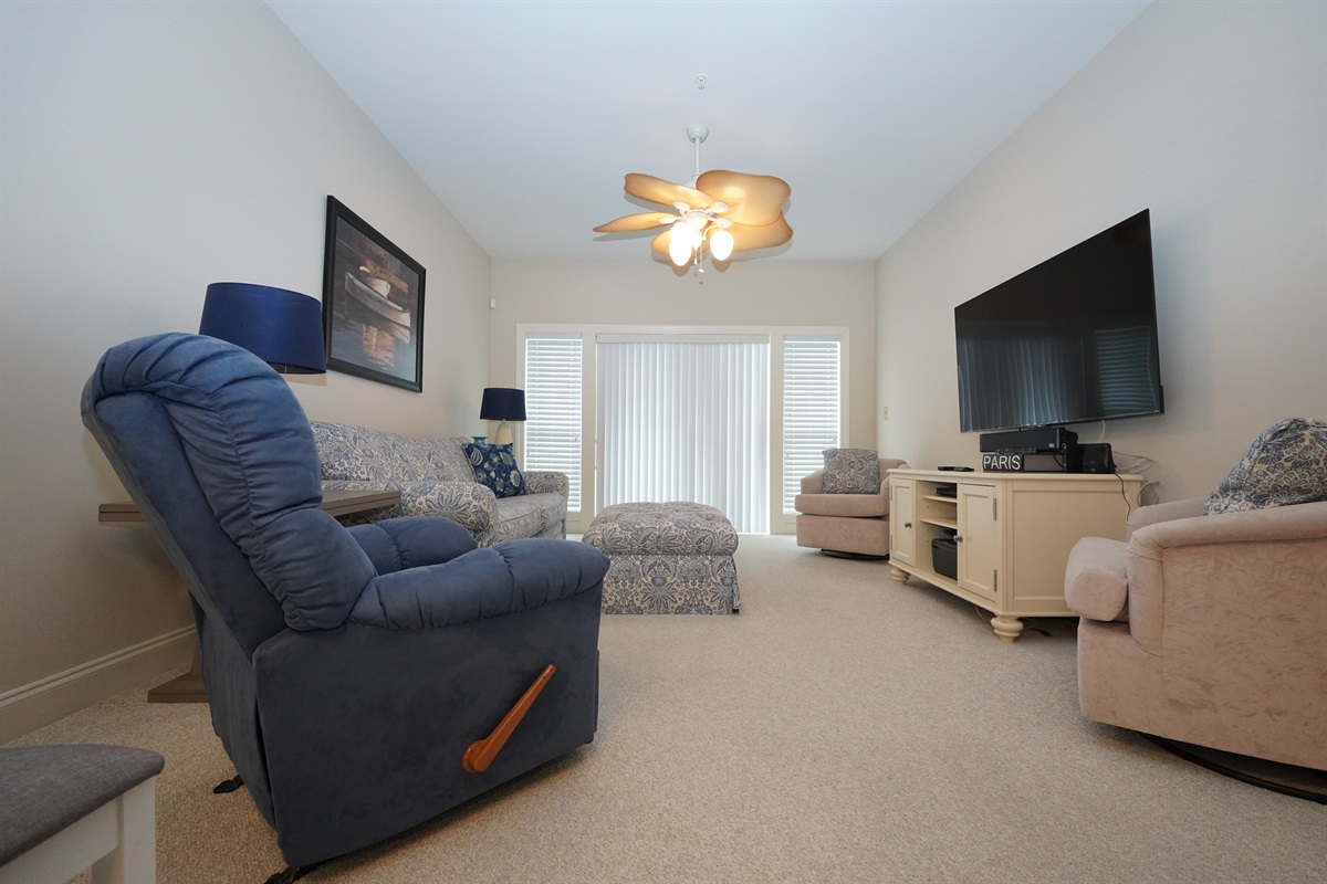 Living Space with Access to Private Balcony