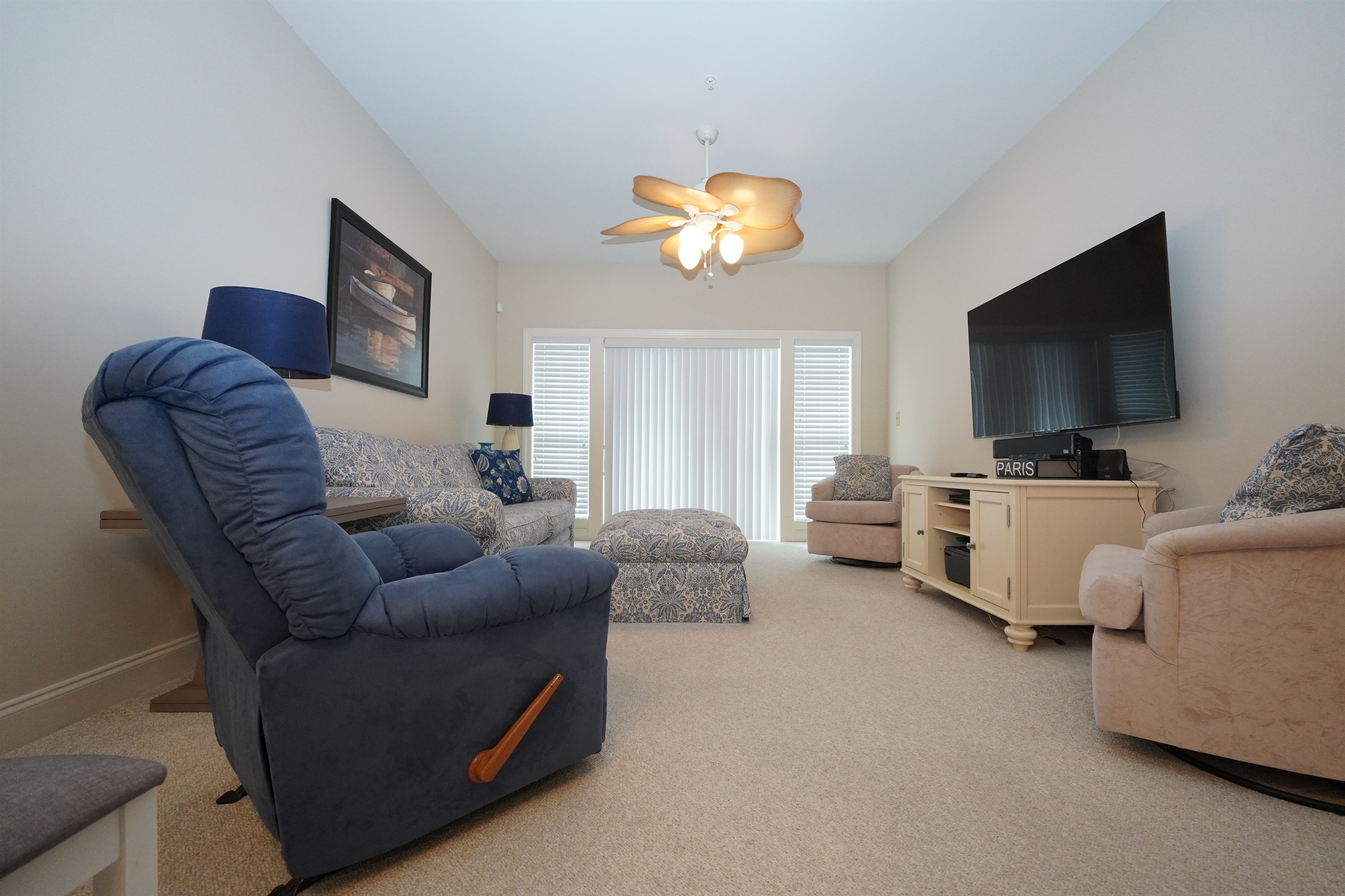 Living Space with Access to Private Balcony