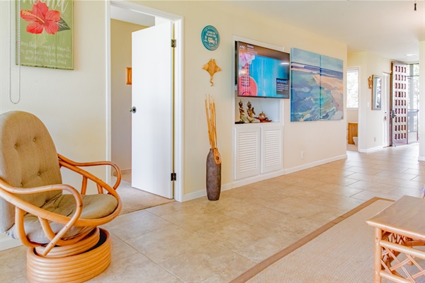 Family room with local touch!