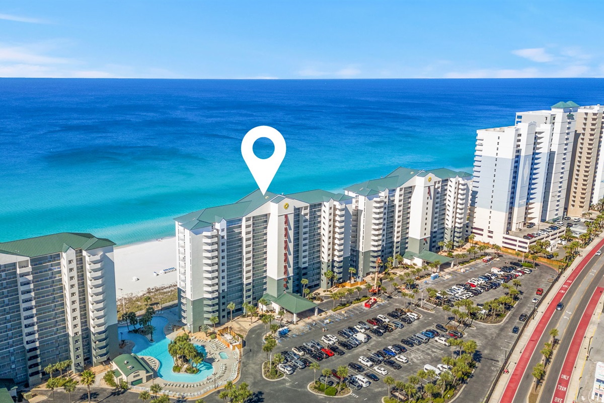 Beachfront at Long Beach Resort in Panama City Beach, Florida
