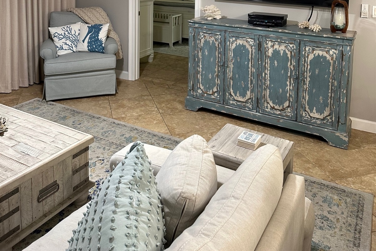 Smart TV in the living area