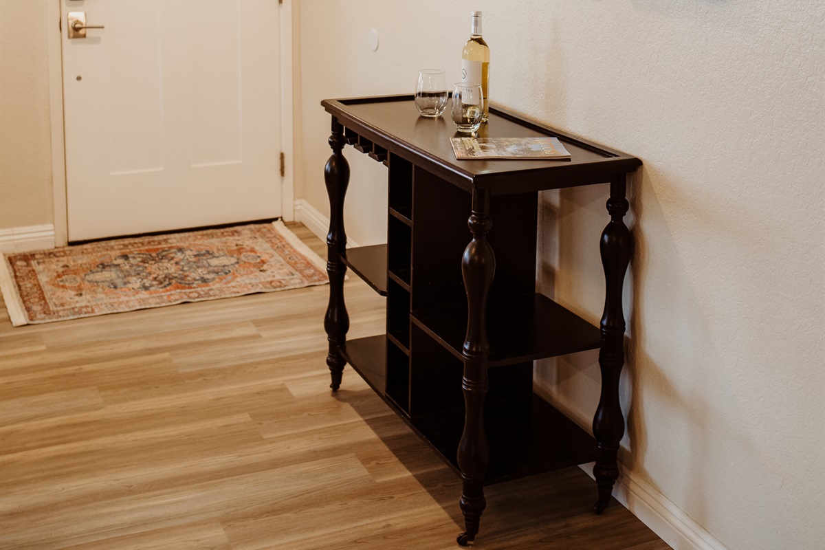 Step into this entryway and feel at home the moment you arrive.