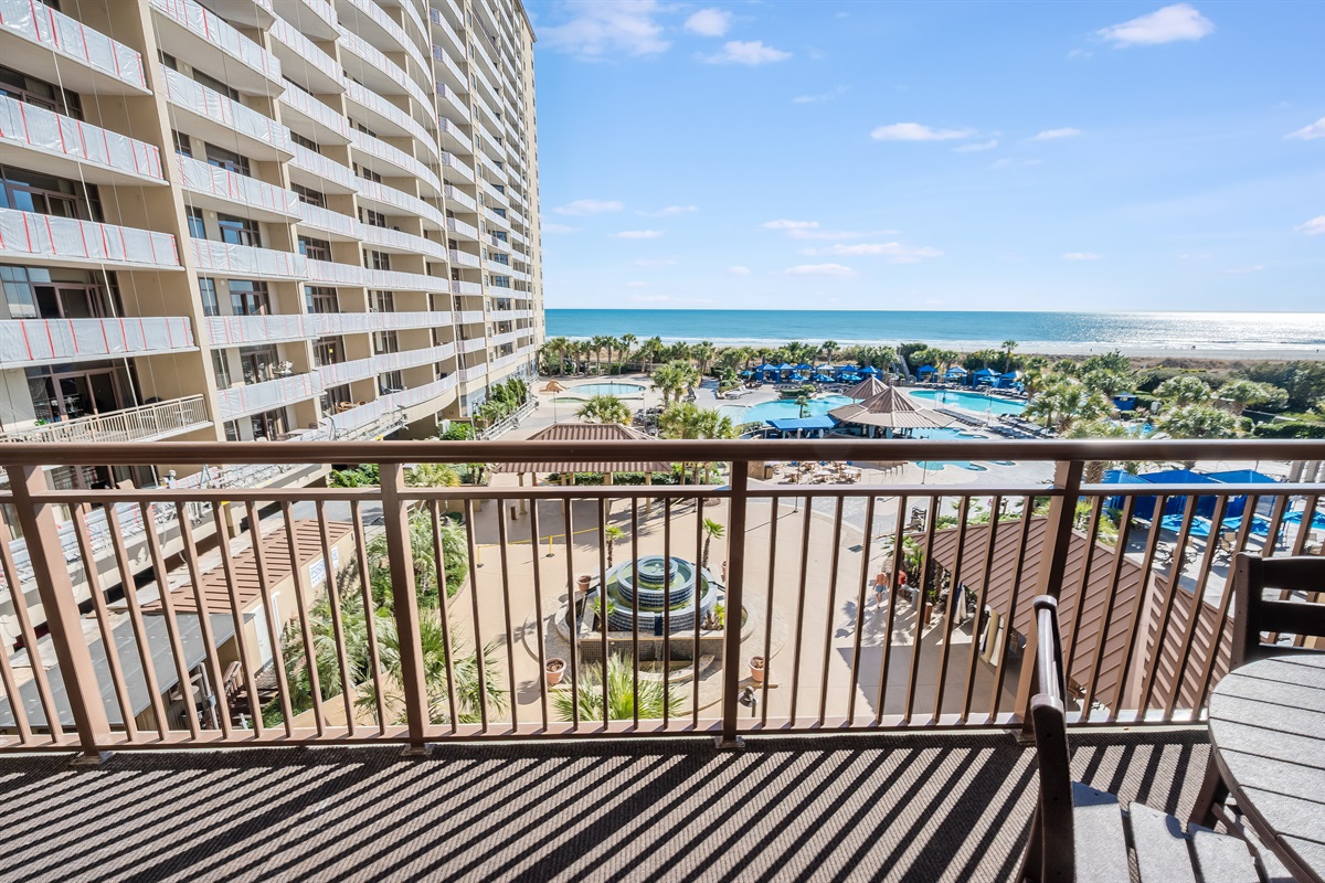 Amazing View from the Balcony!