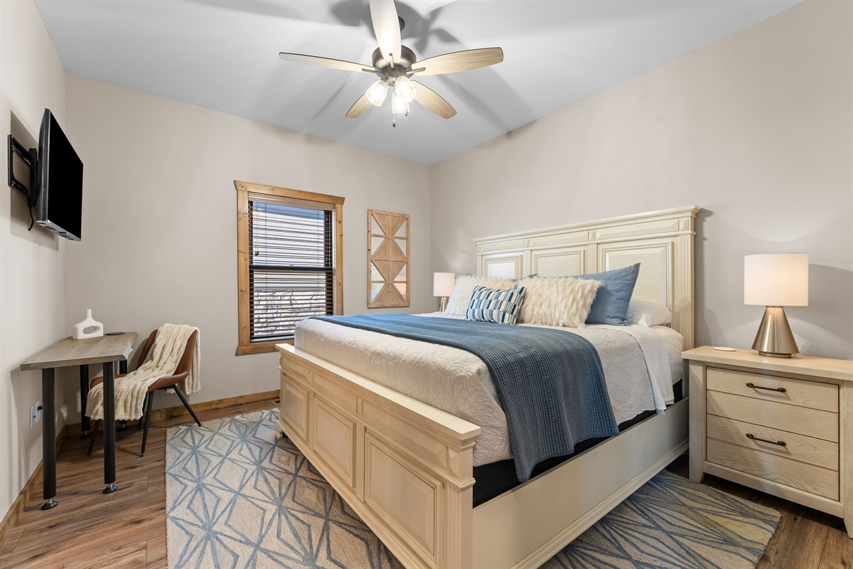 Stylish master bedroom