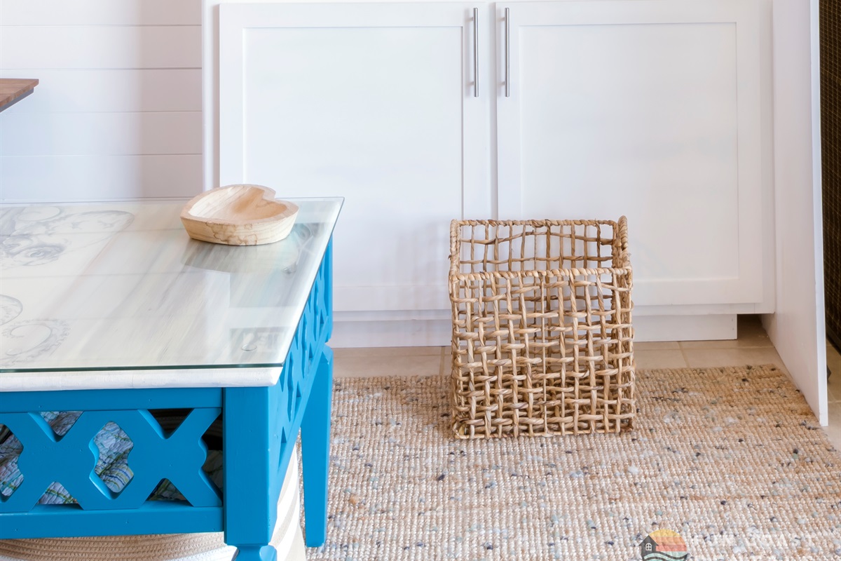 Living Area with 55" Smart TV