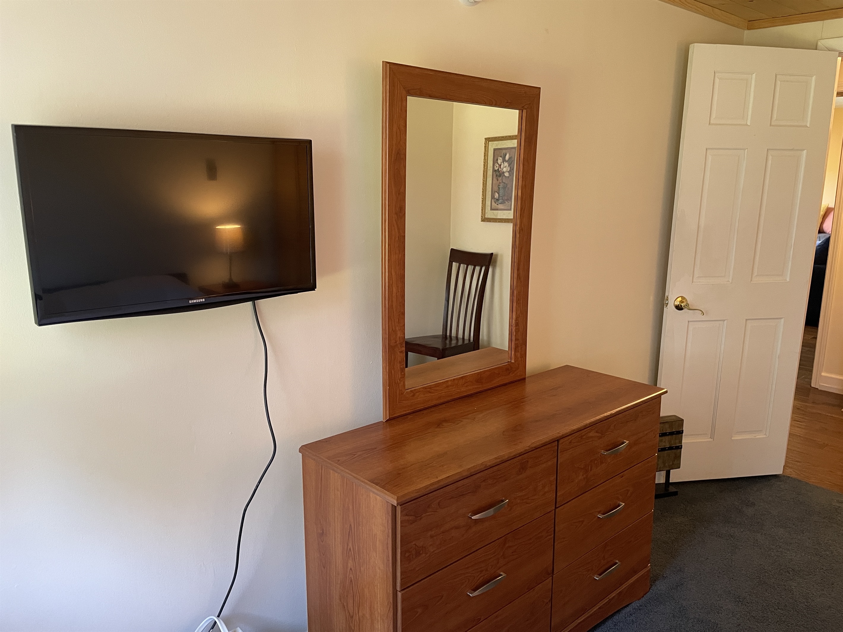 TV in queen bedroom #2