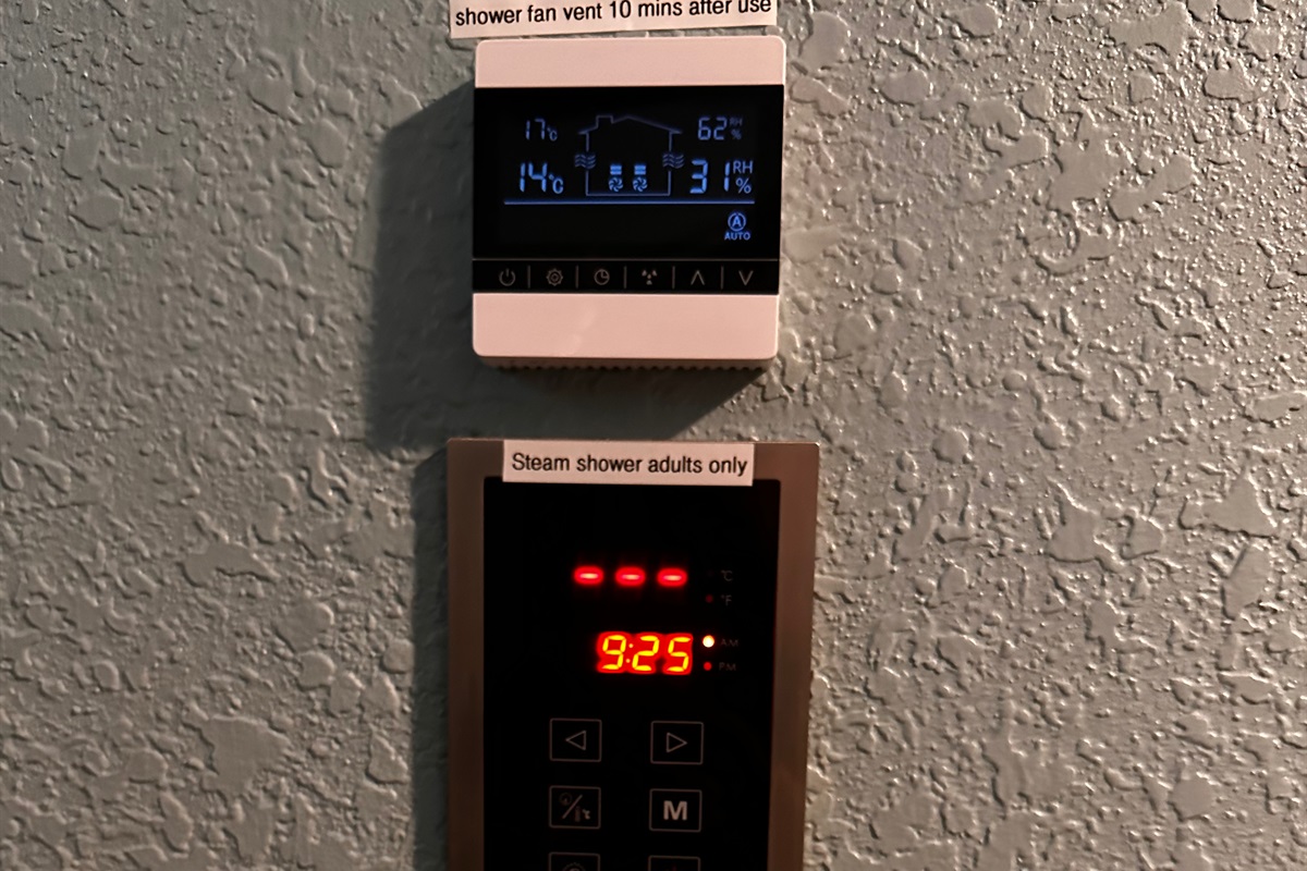 Steam Shower Controls (Master)