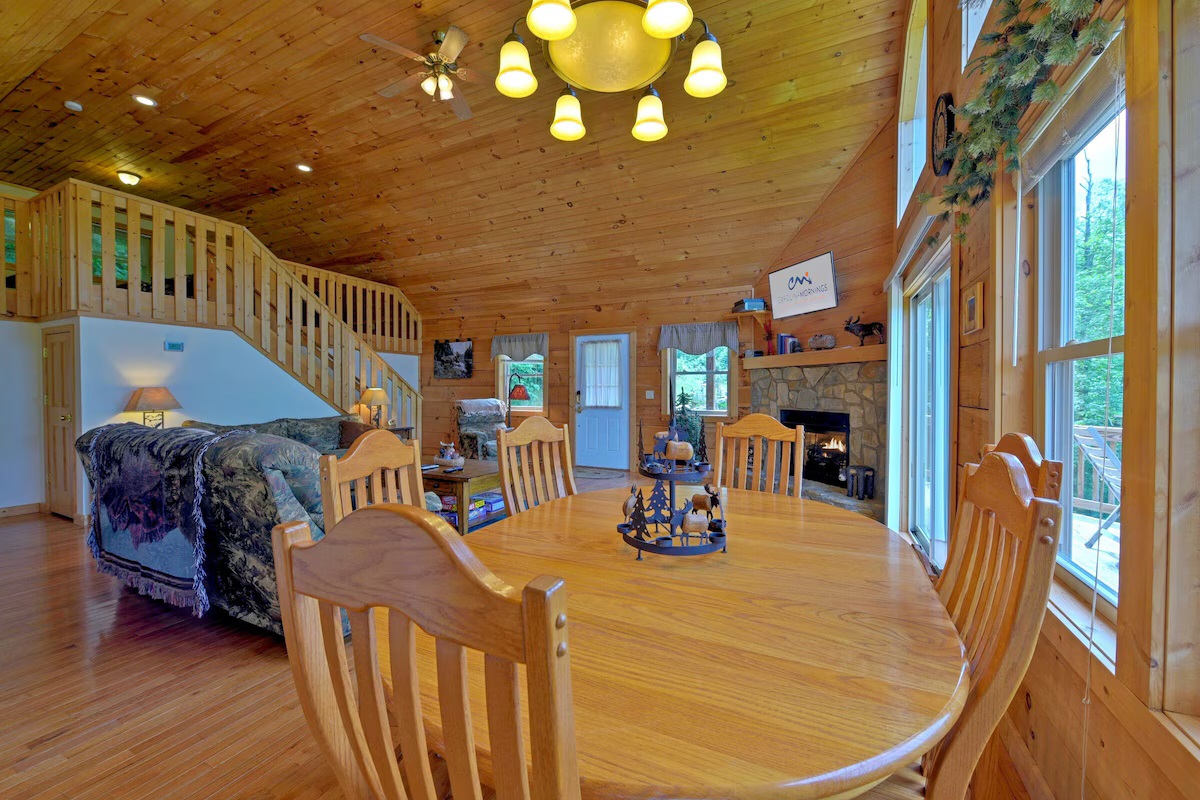 Dining room/Living room/Upstairs loft