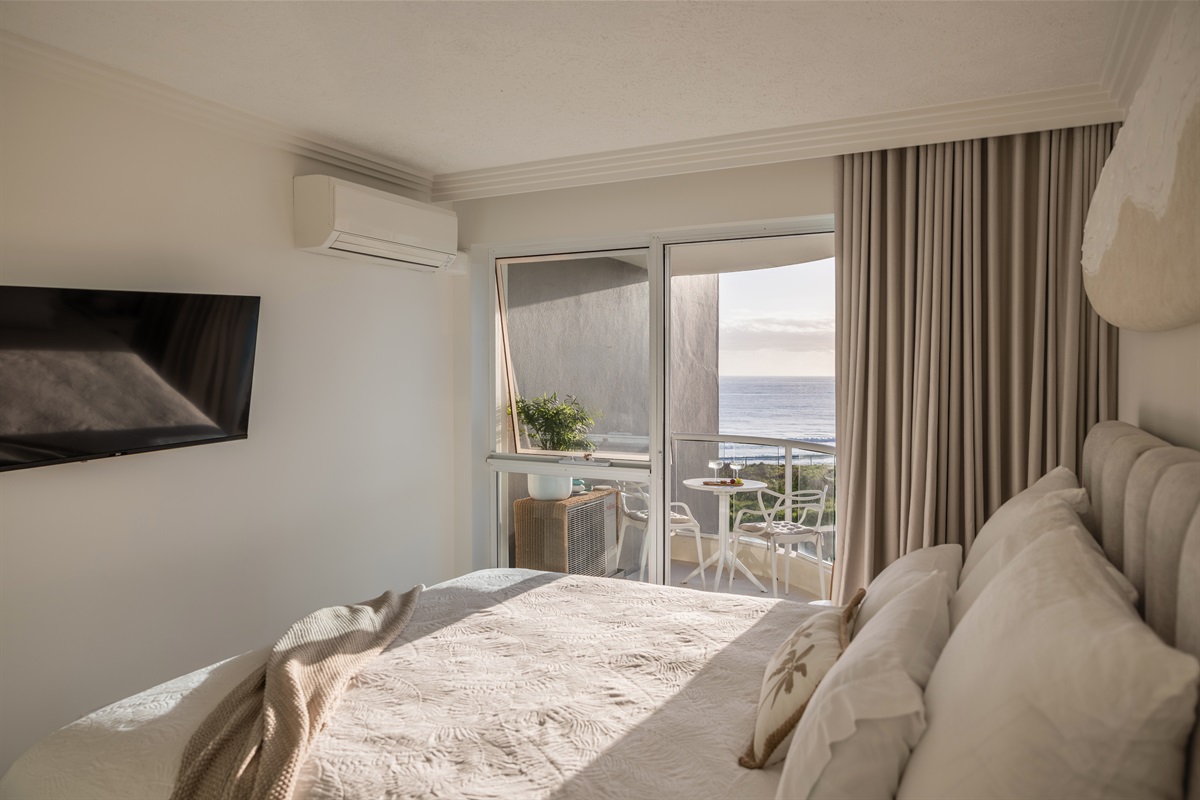 Wake up to ocean views & step straight onto your private balcony.