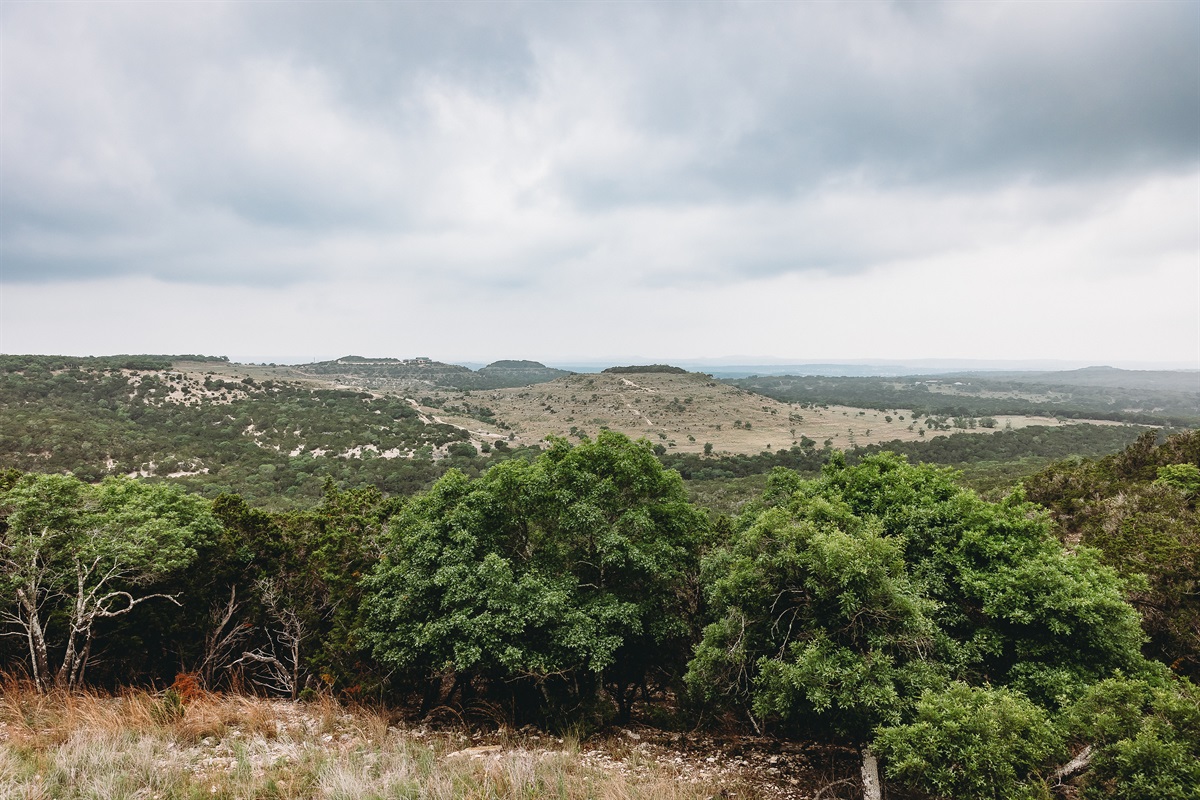Amazing view of the Texas Hill Country