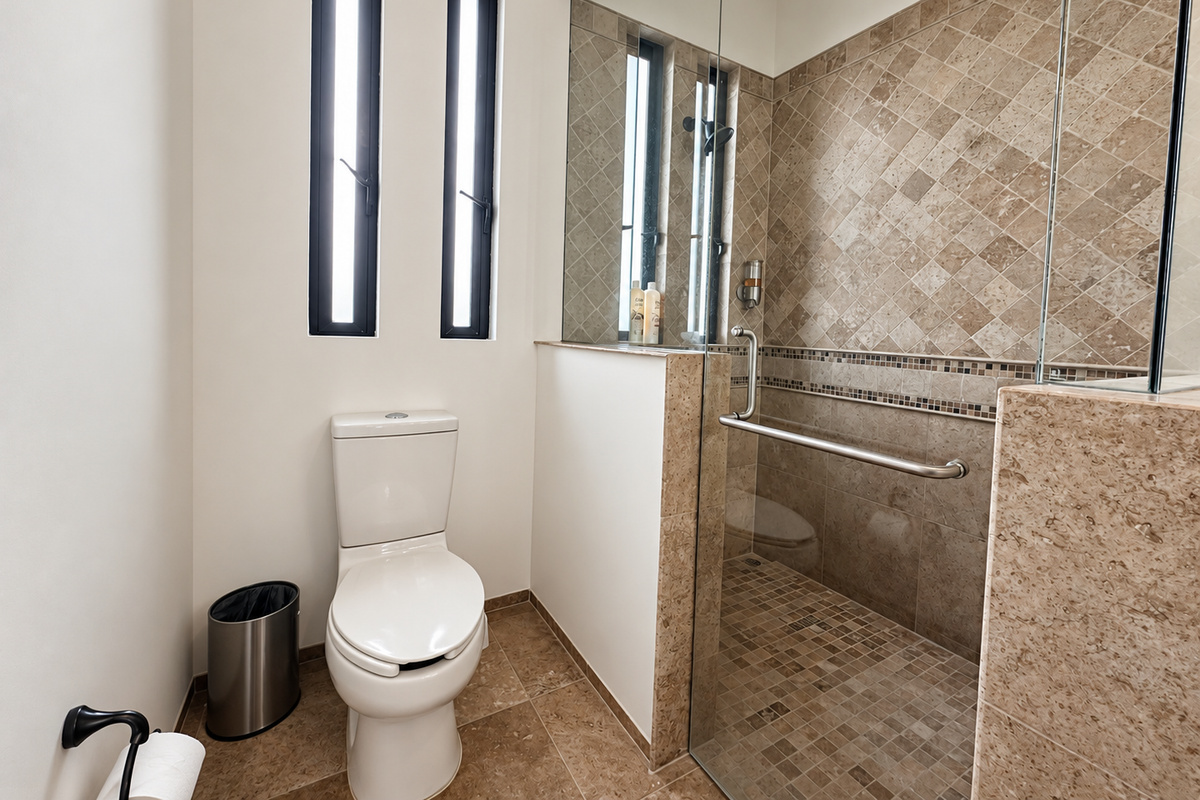W/C & Shower Master Bath 4
