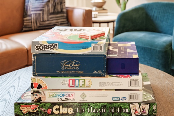 Board and card games