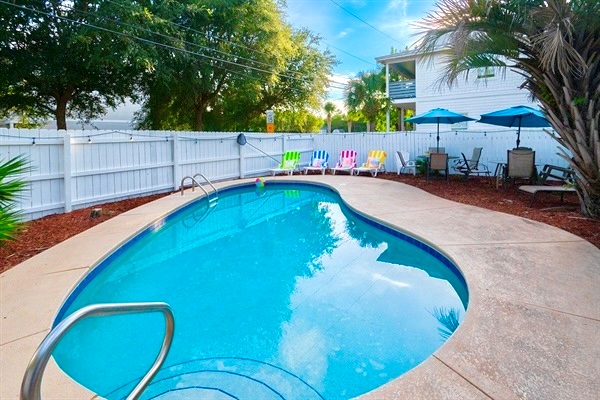 Private Pool, Fenced and in Front yard. Pool Heat Available