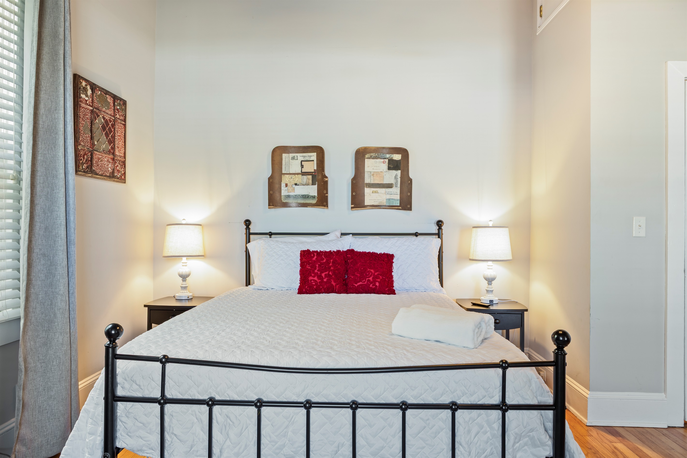 Bedroom 2 - Bed and bath linens provided