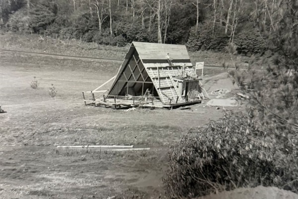 The building used to be a ski lodge prior to 1965.  Our father was a civil engineer and built most of high meadows over 60 years.  There’s a ton of history in this building!