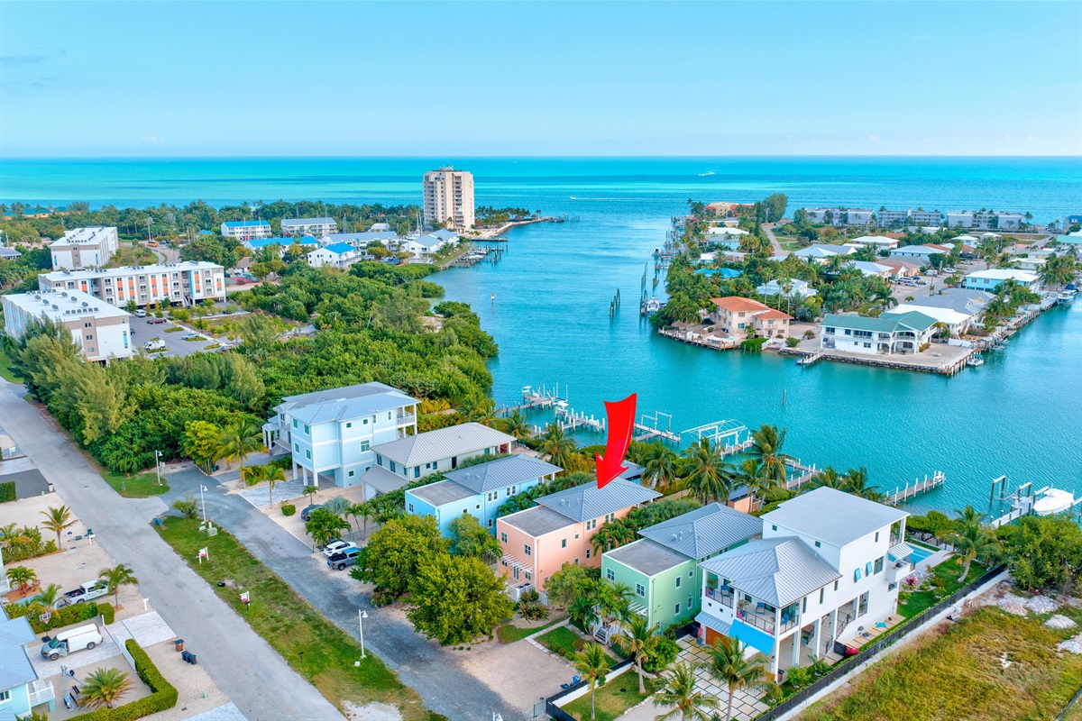 Quick access out to the Atlantic Ocean.