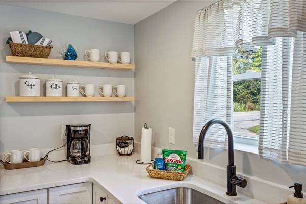 Coffee made easy—just brew and enjoy!