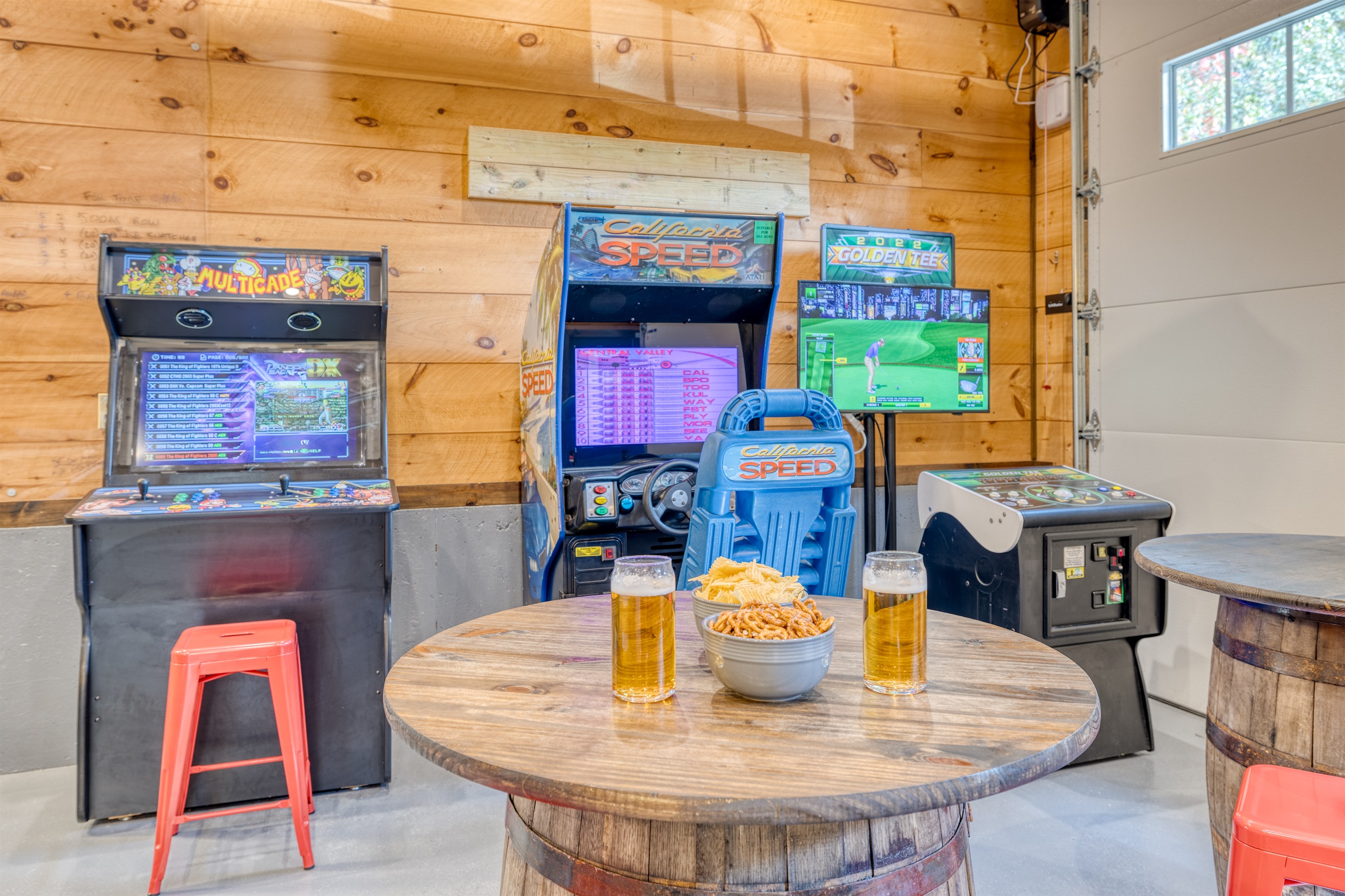 Enjoy a snack while you watch all the fun!