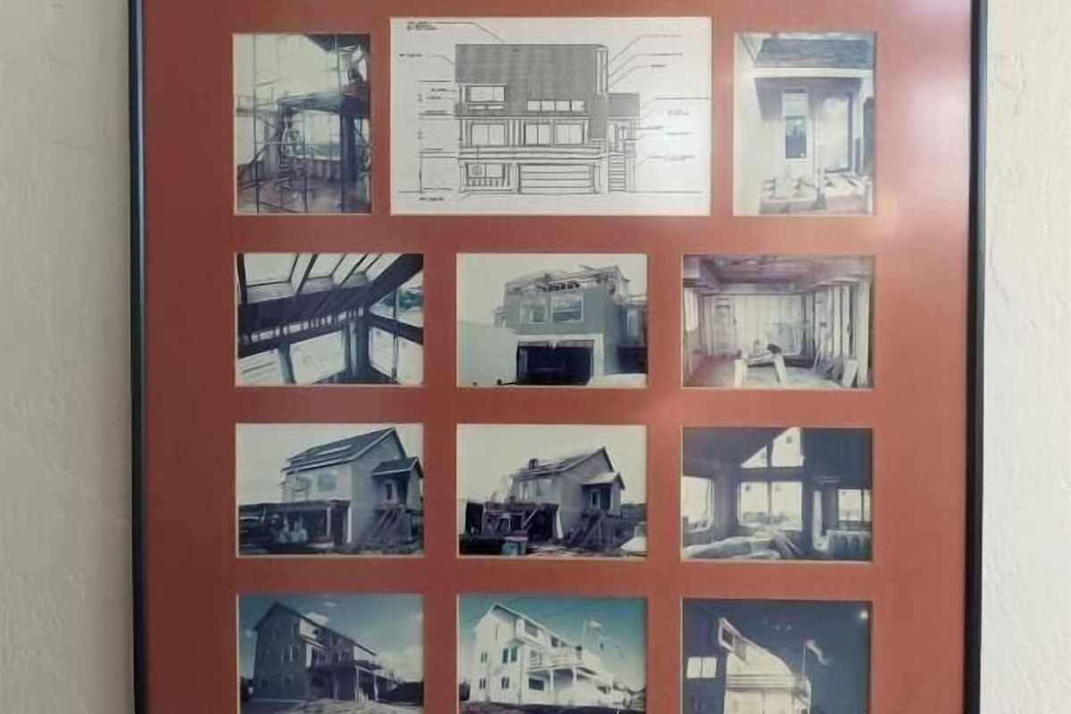 building of the house