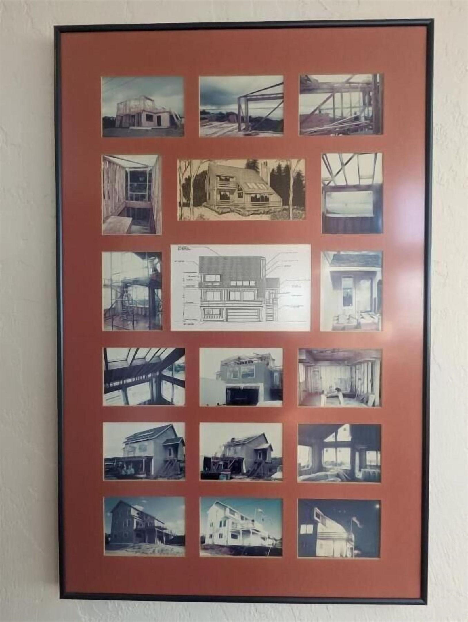 building of the house