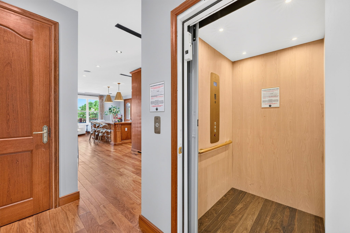 Elevator | Rosewood Retreat | 2605 Palm Blvd, Isle of Palms, SC | IOP Escapes