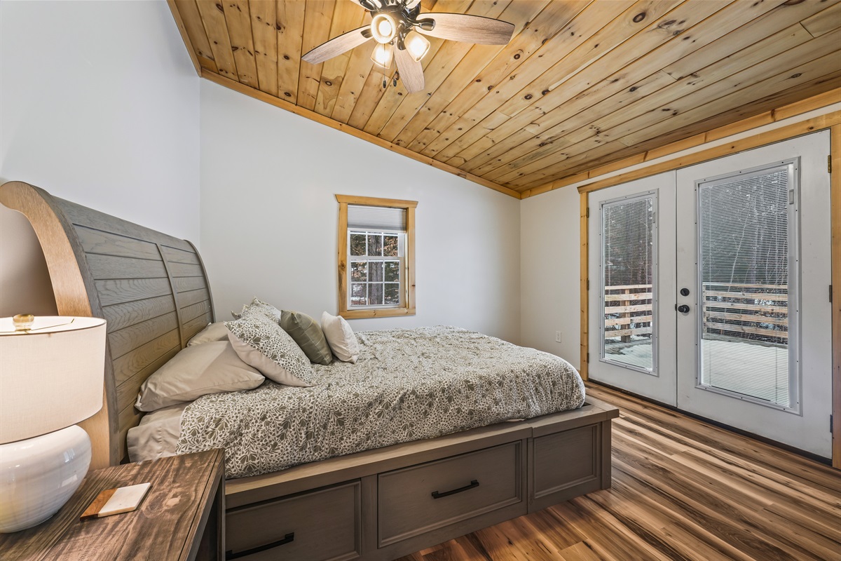 Primary Bedroom with Balcony