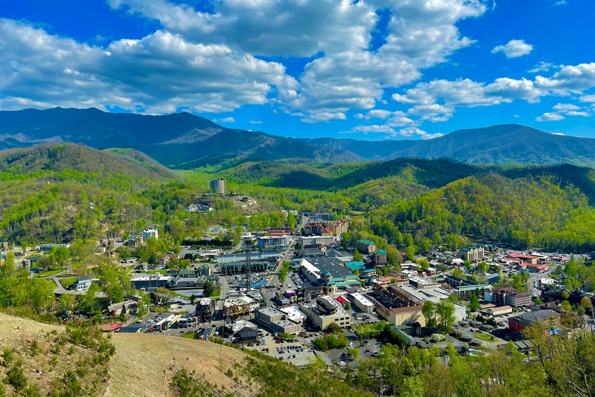 Overlooking the town of Gatlinburg, there's so much to do and explore.