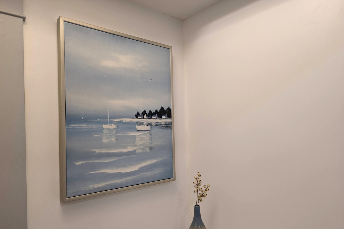 Inspired by the beauty of the ocean.