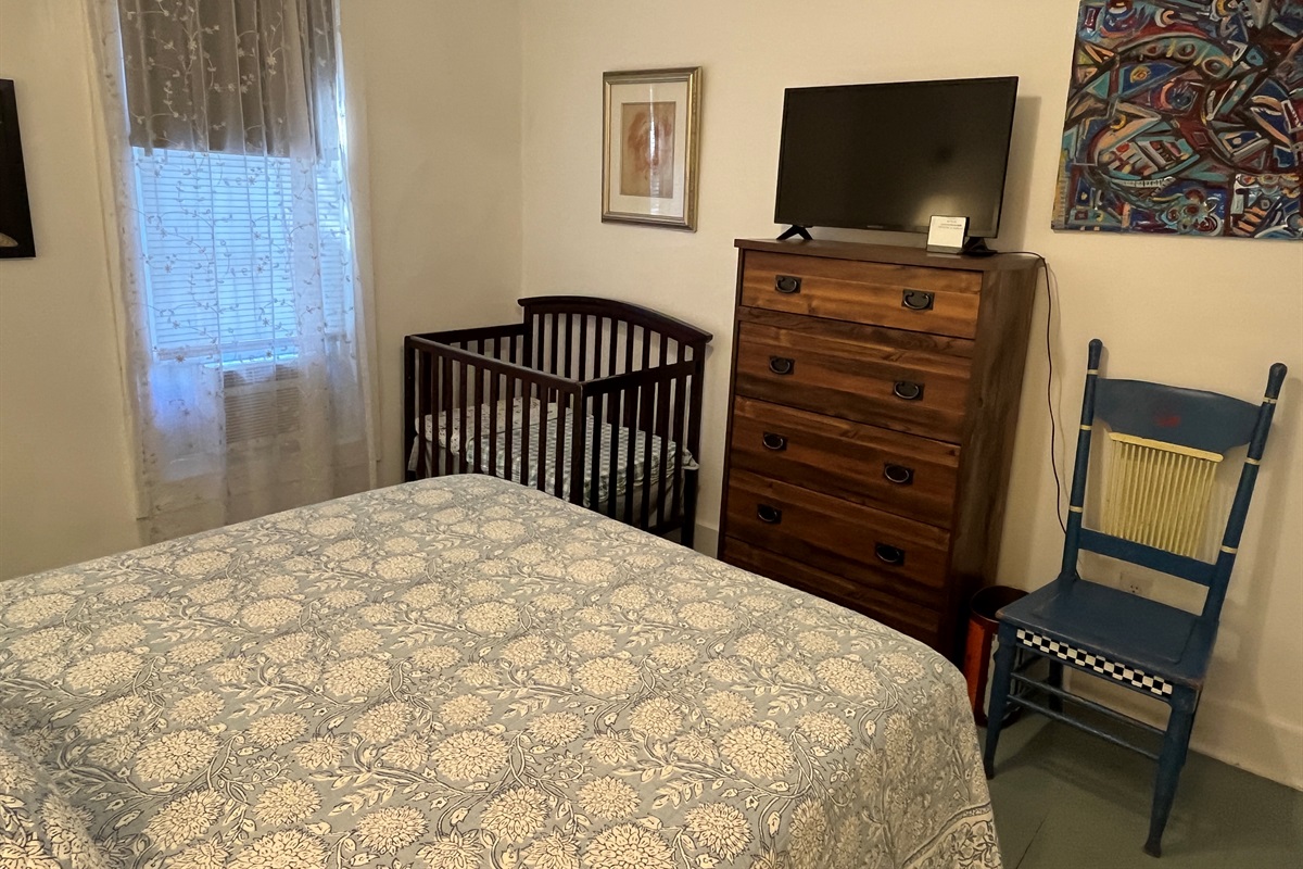 2nd floor Queen #2 with crib