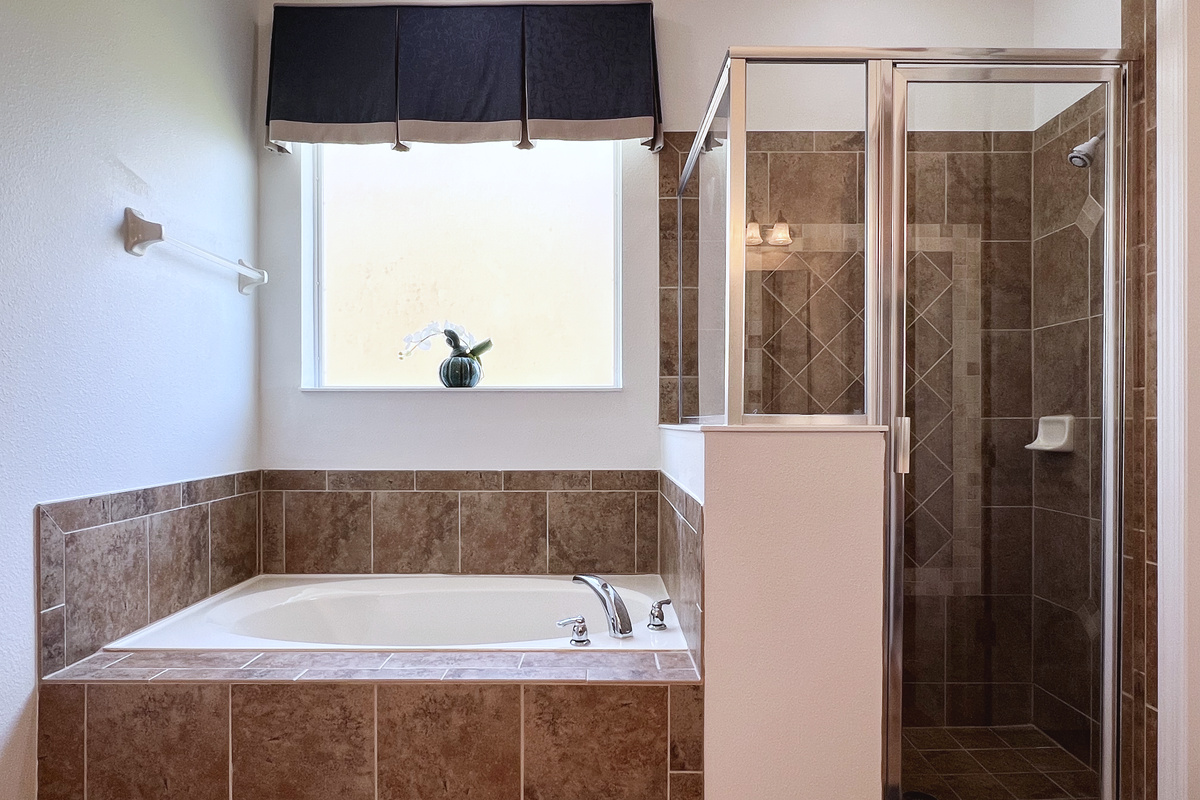 2nd Master Tub and Shower