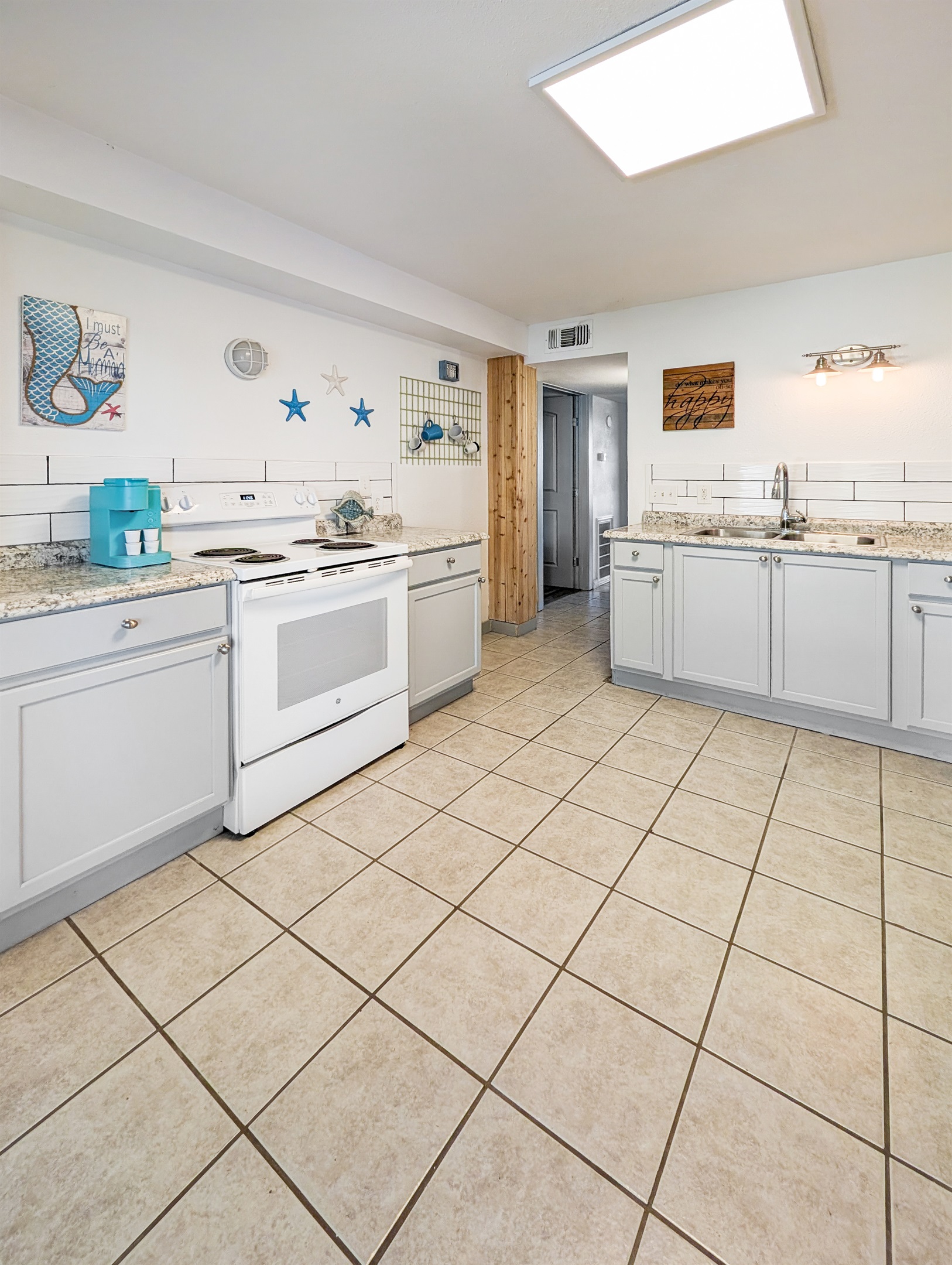 Plenty of room to cook the catch of the day!