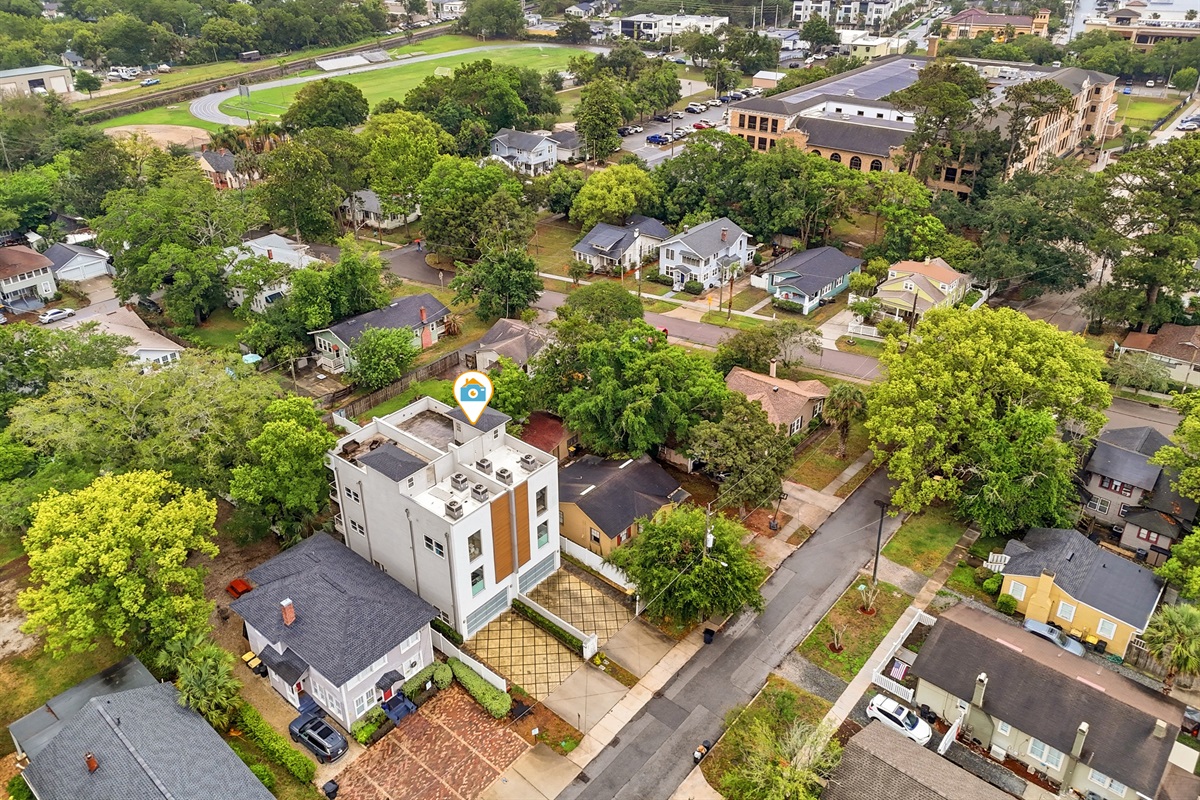 Overhead of the home
