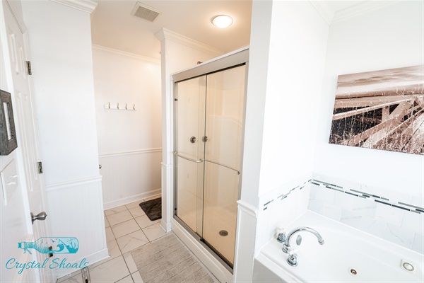 Large master bath